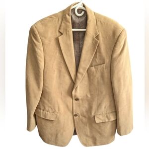 Chaps Men's Tan Blazer 42